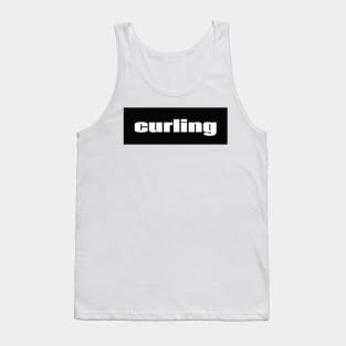 Curling Winter Sports Tank Top